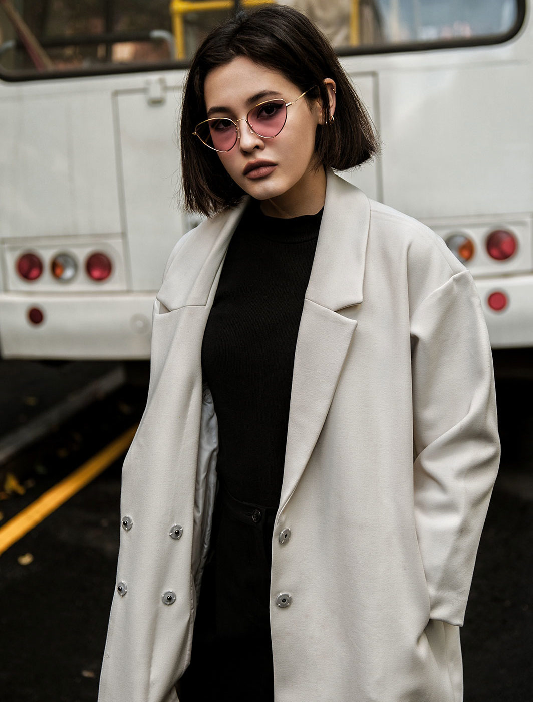 Oversized coat
